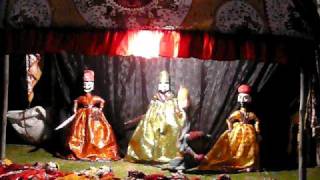 Puppet Show in Mandawa--Head (印度傳統木偶戲 - 飛頭)