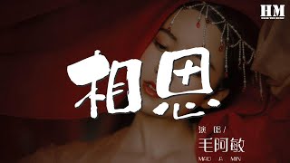 毛阿敏 - 相思『煙花擁着風流真情不在』【動態歌詞Lyrics】