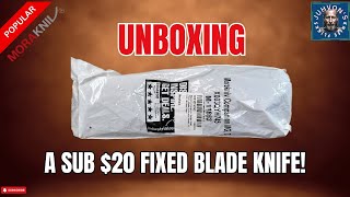 Unboxing a Budget Fixed Blade Knife with  a LONG History!