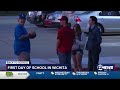 heights seniors arrive for last first day of high school