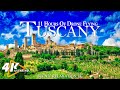 TUSCANY 4K Video UHD - Relaxing Music With 11 Hours Of Drone Flying In Tuscany - Amazing Nature