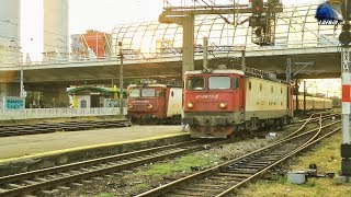 060-EA1 41-0011-7,41-0170-1,41-0617-5 \u0026 EA 45-0348-8 in Gara de Nord Station - 08 August 2017