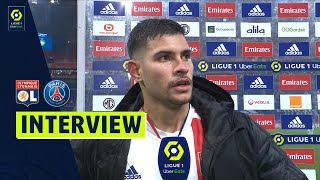 Interview de fin de match : OLYMPIQUE LYONNAIS - PARIS SAINT-GERMAIN (1-1) / 2021-2022
