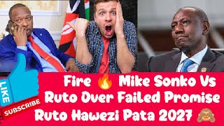 Kumewaka Moto.! | Sonko Lecture Ruto Over Failed Promise | Hatumtaki Wakora Serikalini | 2027 Home