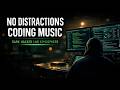 No Distractions Coding Music 💻 Dark Hacker Lab Atmosphere | Deep Focus Programming Soundtrack