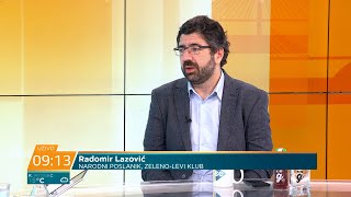 Radomir Lazović: O izborima možemo da pričamo tek kada se ispune svi zahtevi protesta