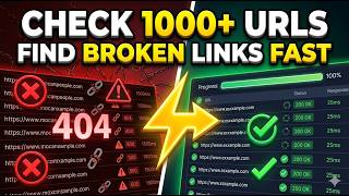 Check 1000+ URLs in Seconds (Bulk URL Checker Demo)