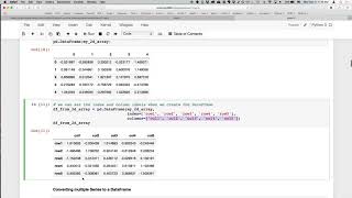 Python for Data Analysis 2018-19 - Lesson 11 (1/4)