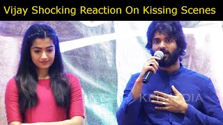 Vijay Devarakonda Unpredictable Reaction On Lip Lock Scene With Rashmika Mandanna