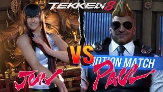 Tekken 8 ▰ (Insane-Jun) Vs (Aggressive-Paul) ▰ High Level Matches