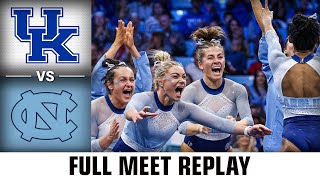 Kentucky vs. North Carolina Full Meet Replay | 2024 ACC Gymnastics