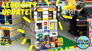 Custom LEGO Store MOC for the LEGO City Building Update!