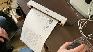 Review of the Brother DS-640 Compact Mobile Document Scanner, (Model: DS640)