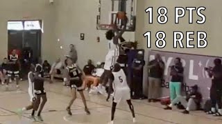 Drake Powell (18 PTS, 18 REB) vs NH Lightning | 2023 EYBL Peach Jam