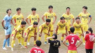 帝京第五vs新田　後半　Ｅ１　令和５年８月５日　大洲平野公園　愛媛県サッカー協会第２種広報撮影