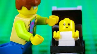 LEGO Cutest Lego Baby EVER! | STOP MOTION LEGO | Save The Baby! | Billy Bricks
