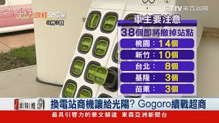 震撼！中油月底終止38座Gogoro換電站