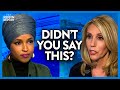 Watch Ilhan Omar's Face When Host Reads Her Antisemitic Remarks On Air | DM CLIPS | Rubin Report