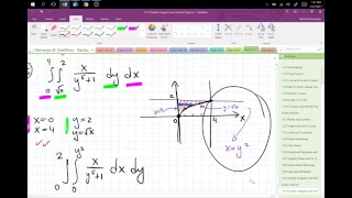 Nik's Live Calculus Stream (Calculus3 13.2 Double Integrals over General Regions)