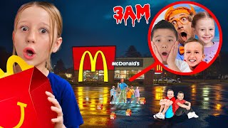 Don't Order Like Nastya, Blippi, Vlad and Niki, CKN Calvin \u0026 Kaison Happy Meal from McDonald's 3AM!