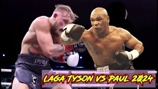 Jake Paul Vs Mike Tyson Laga Tahun 2024 | Tinju Dunia Mike Tyson vs Jake Paul