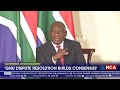 GNU dispute resolution builds consensus - Ramaphosa