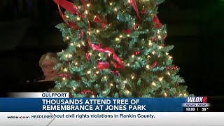 Thousands attend Tree of Remembrance at Jones Park