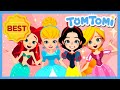 🎀BEST🎀 Tomtomi Princess Songs Compilation | Pick your favorite princess👑 | Kids Song | TOMTOMI