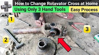 Rotavator Cross Kaise Change Kare // Complete Process Step by Step //Cross Kaise Lagate Hai