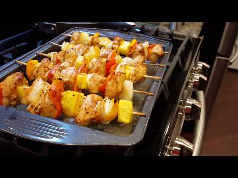 Chicken Kabobs in the Oven in 30 Minutes Chicken Kabobs in the Oven in 30 Minutes