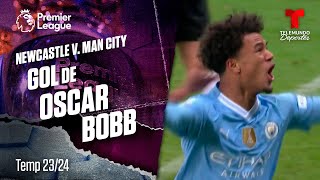 Goal Oscar Bobb - Newcastle United v. Manchester City 23-24 | Premier League | Telemundo Deportes
