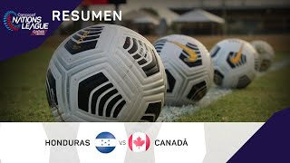 Liga de Naciones Concacaf 2022 Resumen | Honduras vs Canadá