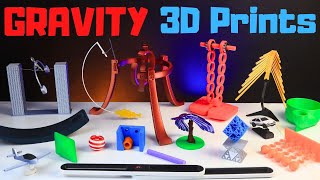 Cool 3D Prints That Use GRAVITY & PHYSICS