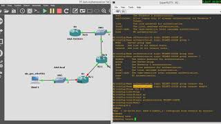 Configuration AAA authentication local tacacs radius cisco system