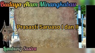 Prasasti Saruaso I dan II