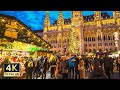 Vienna Christmas Market 🇦🇹 4K Rathausplatz Walking Tour 2023