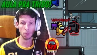 VELHOVAMP HUMILHA DE IMPOSTOR E FAZ JOGADA DE CAMPEÃO NO AMONG US!!