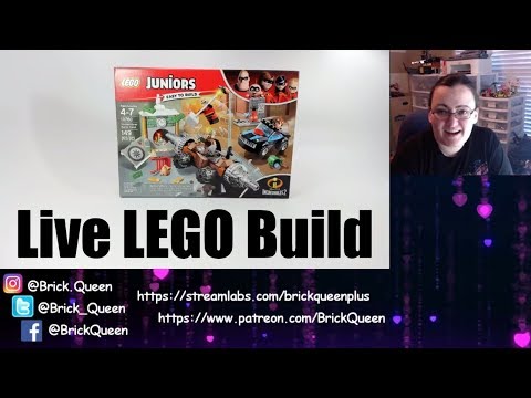 LIVE BUILD - LEGO Incredibles 2 Underminer Bank Heist 10760 LIVE BUILD - LEGO Incredibles 2 Underminer Bank Heist 10760