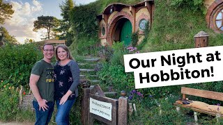 Hobbiton Evening Banquet Tour and exploring Hobbiton in the dark! New Zealand travel vlog!