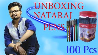 Nataraj Pen Unboxing ||delivered by amazon || in lockdown.....adorable smooth pens......