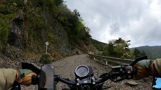 林道東又佐喜浜線　(復路)　GB350S  HONDA H’ness CB350  SCRAMBLER