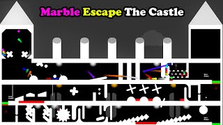 Marble Race  Escape The Castle in Algodoo - Thc Game Mobile