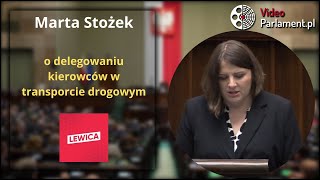 Marta Stożek - o delegowaniu kierowców w transporcie drogowym