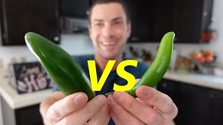 Jalapeno vs Serrano Pepper | Differences \u0026 Similarities