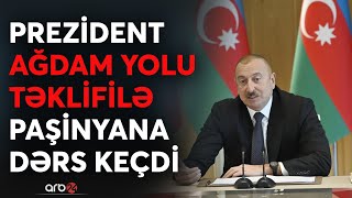 Prezident Ağdam yolu ilə Paşinyana siyasi dərs keçdi: Ermənistanın Laçın təxribatının detalları