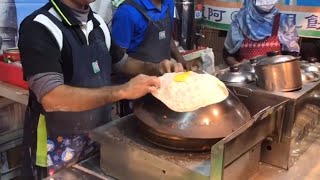 Roti Indian Street Food / BBQ Corn / Night Market in Taiwan