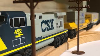 Playing with CSX 492 from the Whittle Shortline Railroad!! Enjoy the video!!