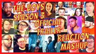 THE BOYS SEASON 3 - OFFICIAL TRAILER - REACTION MASHUP - PRIME VIDEO - [ACTION REACTION]