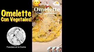 Omelette de Vegetales | Shorts