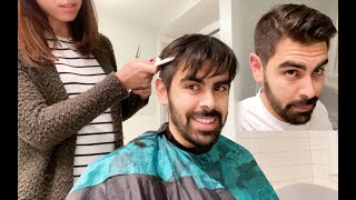My Wife Cut My Hair! How to Cut Men's Hair